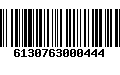 Código de Barras 6130763000444