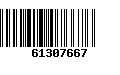 Código de Barras 61307667