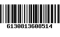 Código de Barras 6130813608514