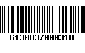 Código de Barras 6130837000318