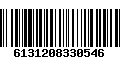 Código de Barras 6131208330546