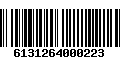 Código de Barras 6131264000223