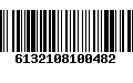 Código de Barras 6132108100482