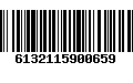 Código de Barras 6132115900659