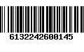 Código de Barras 6132242600145