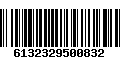 Código de Barras 6132329500832