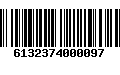 Código de Barras 6132374000097