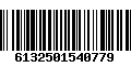 Código de Barras 6132501540779