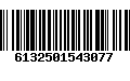 Código de Barras 6132501543077