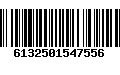 Código de Barras 6132501547556