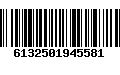 Código de Barras 6132501945581