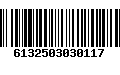 Código de Barras 6132503030117