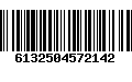 Código de Barras 6132504572142