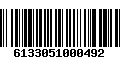 Código de Barras 6133051000492