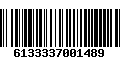 Código de Barras 6133337001489