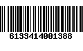 Código de Barras 6133414001388