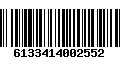 Código de Barras 6133414002552
