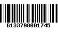 Código de Barras 6133798001745