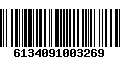 Código de Barras 6134091003269