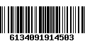 Código de Barras 6134091914503