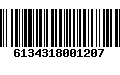 Código de Barras 6134318001207