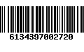 Código de Barras 6134397002720