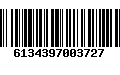 Código de Barras 6134397003727