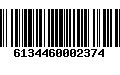 Código de Barras 6134460002374