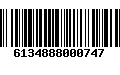 Código de Barras 6134888000747