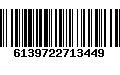 Código de Barras 6139722713449