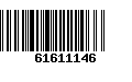 Código de Barras 61611146