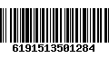 Código de Barras 6191513501284