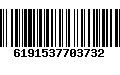 Código de Barras 6191537703732