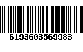 Código de Barras 6193603569983