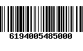 Código de Barras 6194005485000