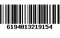 Código de Barras 6194013219154