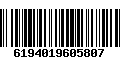 Código de Barras 6194019605807