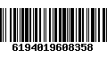 Código de Barras 6194019608358