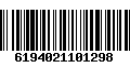 Código de Barras 6194021101298