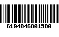 Código de Barras 6194046801500