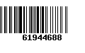 Código de Barras 61944688