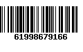 Código de Barras 61998679166