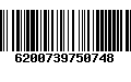 Código de Barras 6200739750748