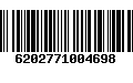 Código de Barras 6202771004698