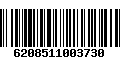 Código de Barras 6208511003730