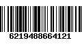 Código de Barras 6219488664121