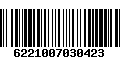 Código de Barras 6221007030423