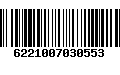 Código de Barras 6221007030553