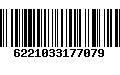 Código de Barras 6221033177079