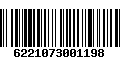 Código de Barras 6221073001198